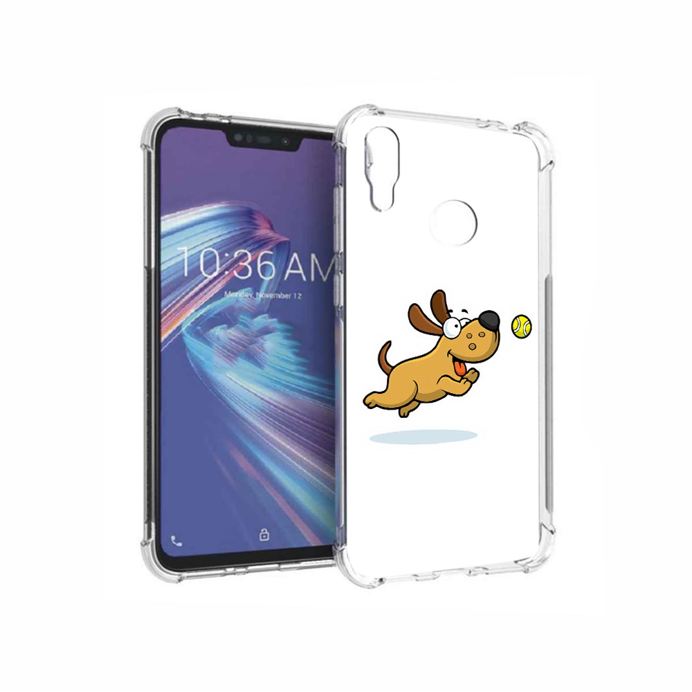 

Чехол MyPads Tocco для Asus ZenFone Max M2 (ZB633KL) пёсик, Прозрачный, Tocco