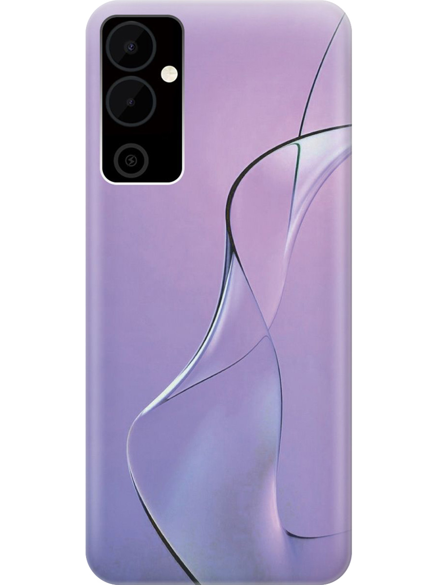 

Силиконовый чехол на Tecno Pova Neo 2 с принтом "Сиреневый изгиб", Прозрачный;розовый;фиолетовый, 778682431