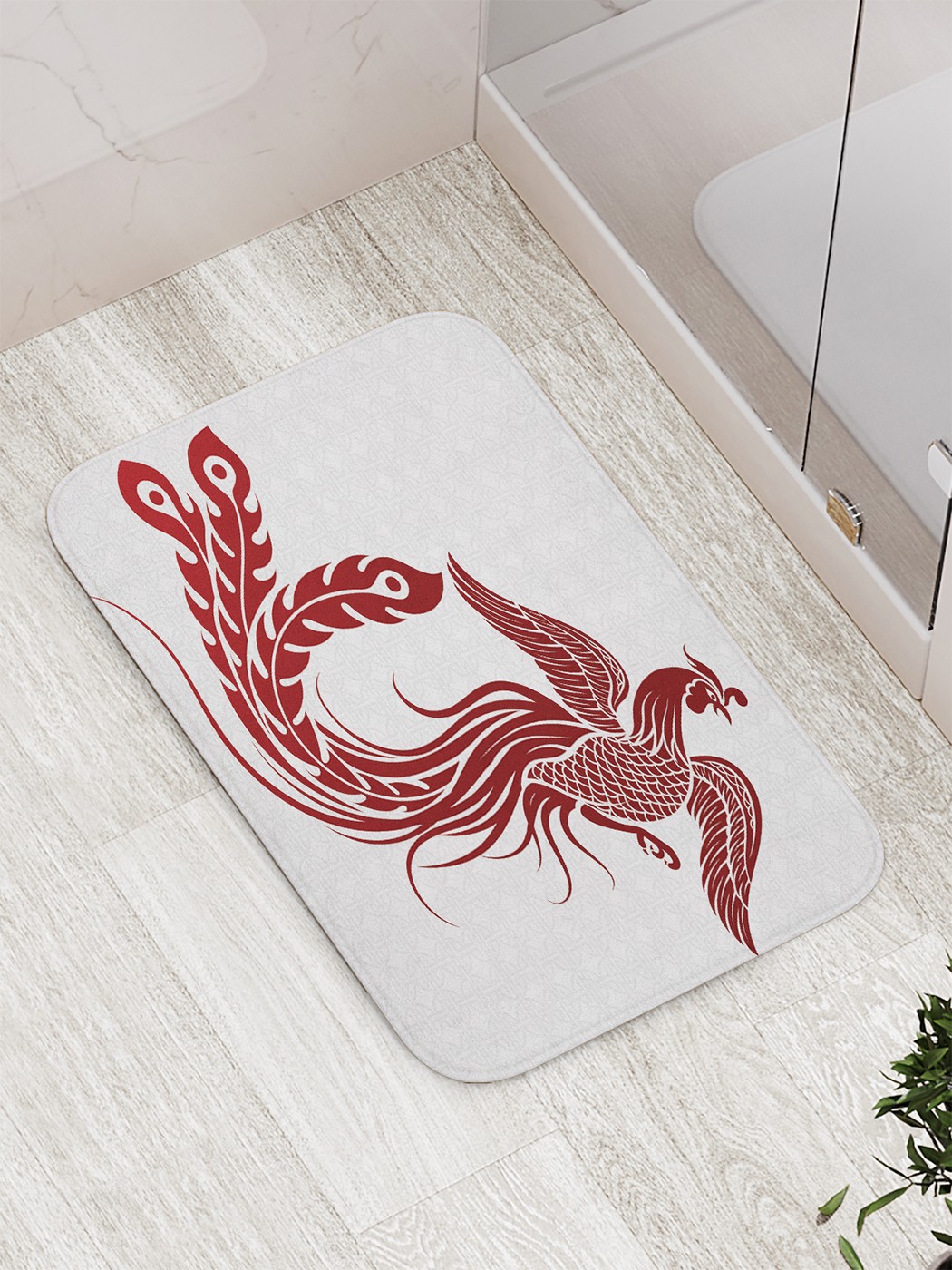 

Коврик противоскользящий для ванной, сауны, бассейна, 77х52 см bath_74515 JoyArty