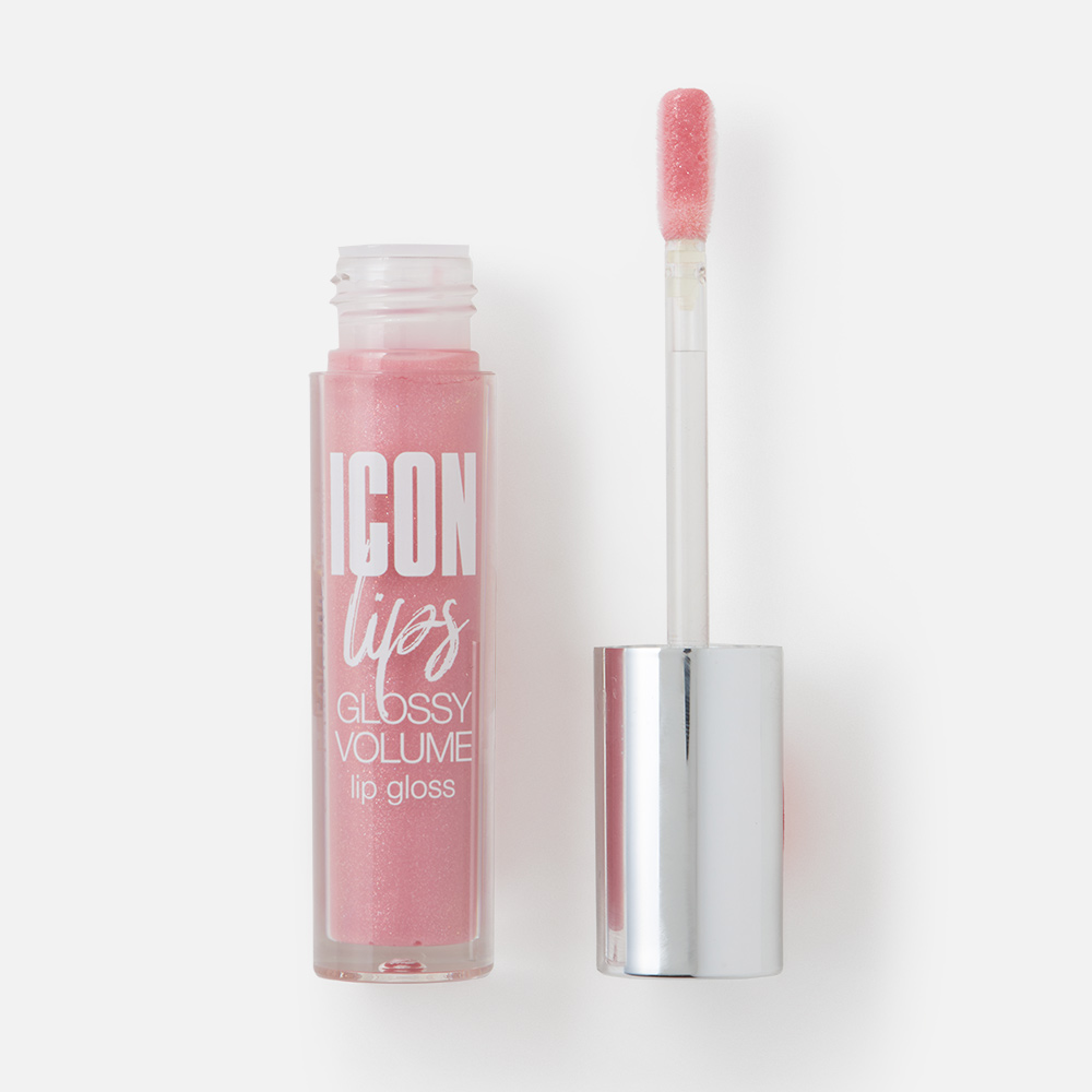Блеск для губ Luxvisage ICON Lips Glossy Volume, №508 Lilac Pink, для объема, 3,4 г pink flash увлажняющий блеск для губ