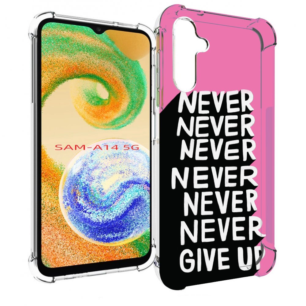

Чехол MyPads никогда для Samsung Galaxy A14 5G, Прозрачный, Tocco