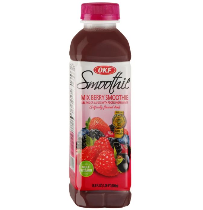 

Напиток OKF Smoothie Mix Berry, сокосодержащий, негазированный, 500 мл