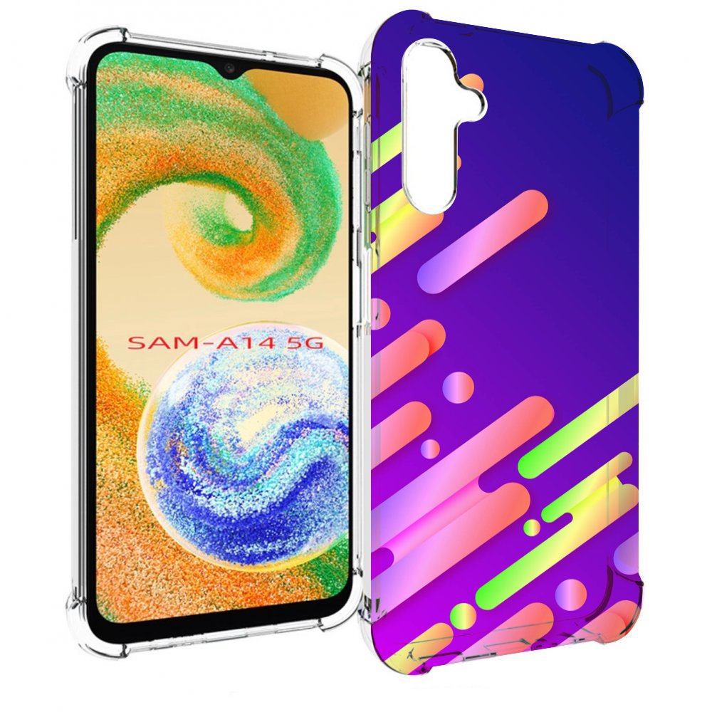 

Чехол MyPads неоновый-фон для Samsung Galaxy A14 5G, Прозрачный, Tocco
