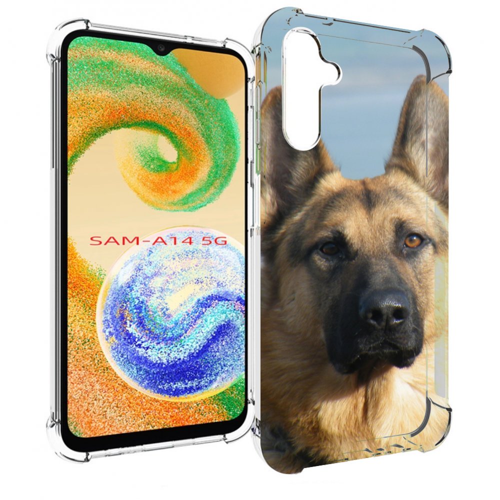 

Чехол MyPads немецкая овчарка для Samsung Galaxy A14 5G, Прозрачный, Tocco