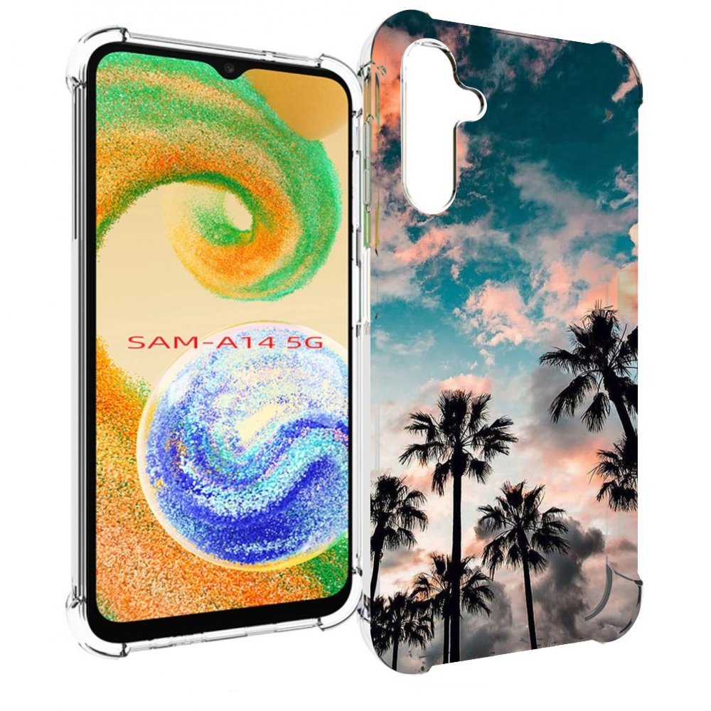 

Чехол MyPads небо-с-пальмами для Samsung Galaxy A14 5G, Прозрачный, Tocco