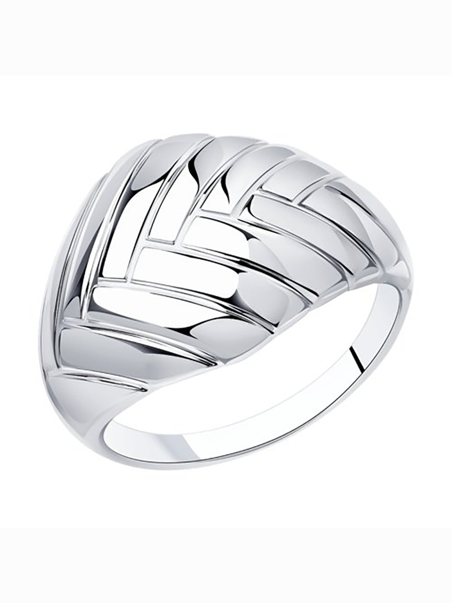 

Кольцо женское из серебра без вставки 585Gold 701010338, р, 701010338