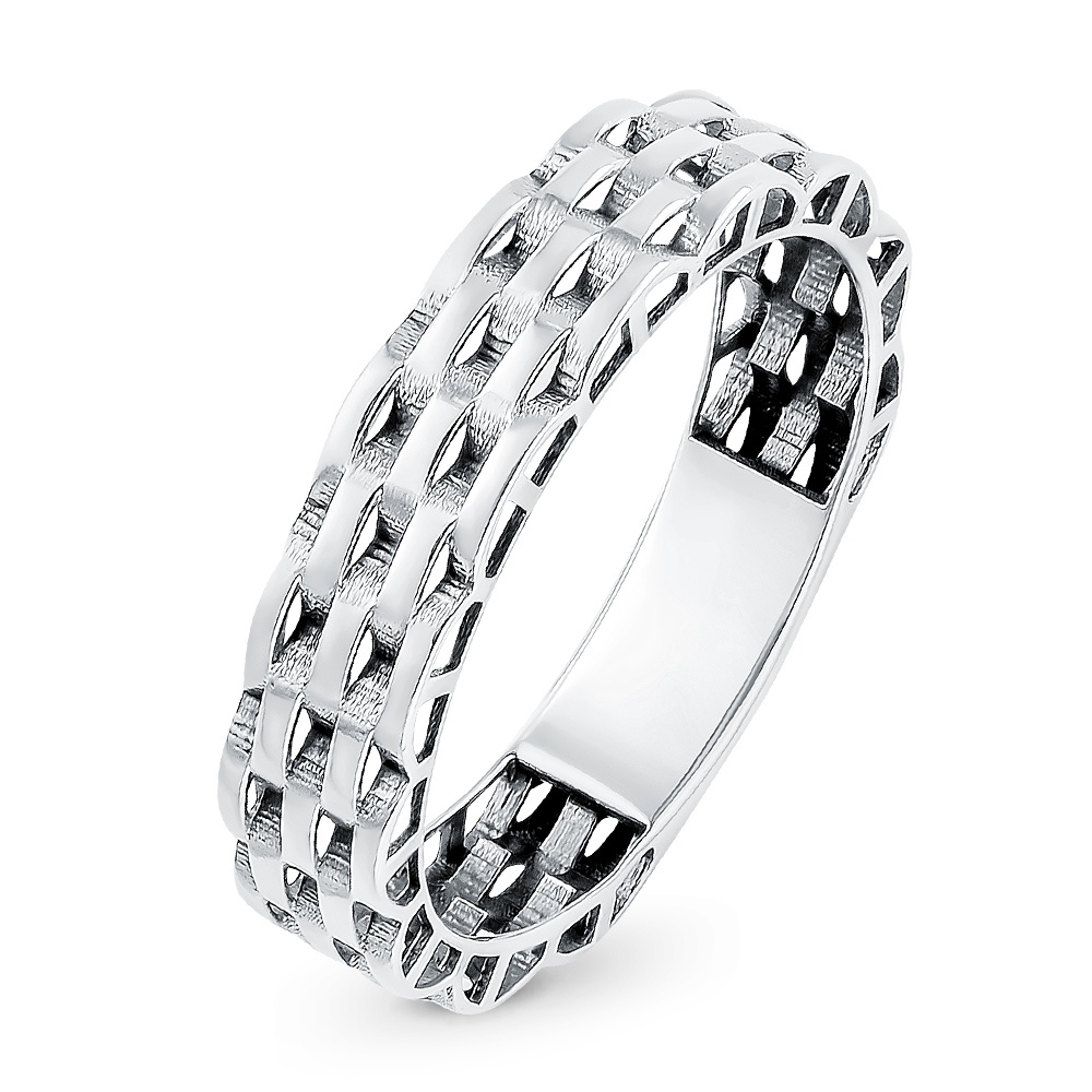 

Кольцо женское из серебра без вставки 585Gold 701010152, р, 701010152