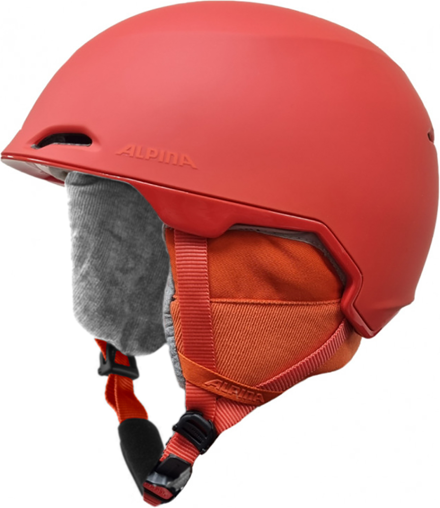 фото Горнолыжный шлем alpina maroi pumpkin-orange matt (22/23) (57-61)
