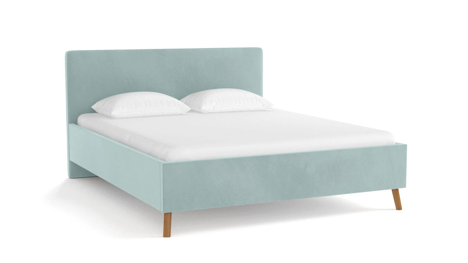 

Кровать ASKONA Extra I Тк. Casanova Sky 160х200, Голубой, Кровать Extra (Экстра)