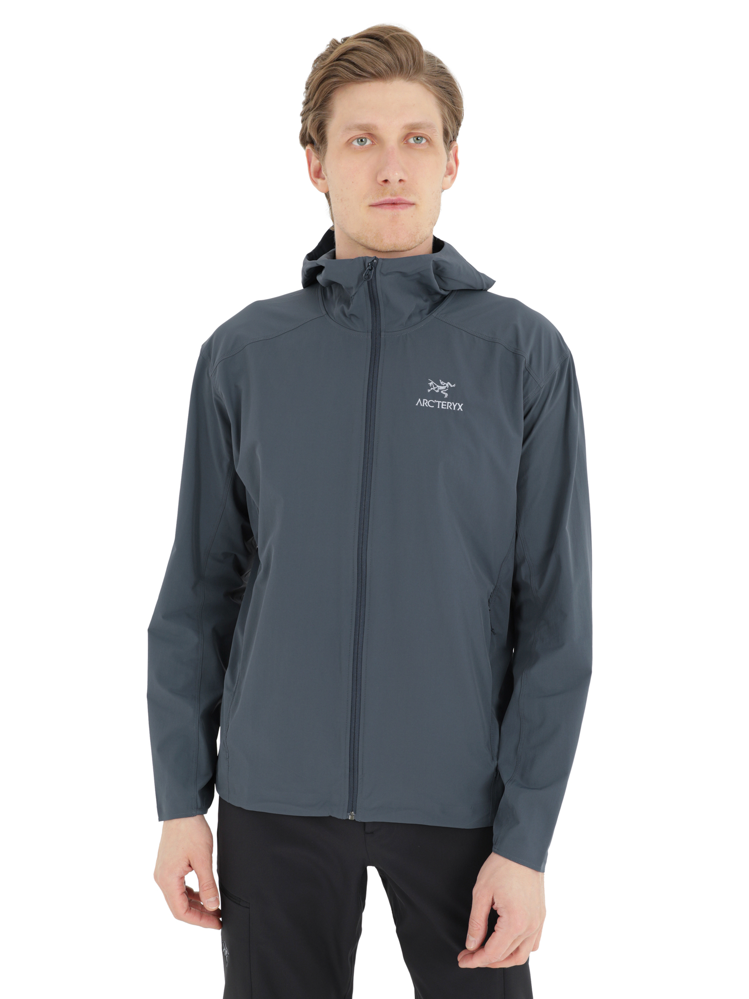 

Ветровка мужская Arcteryx Gamma Sl Hoody Mens синяя M, Gamma Sl Hoody Mens