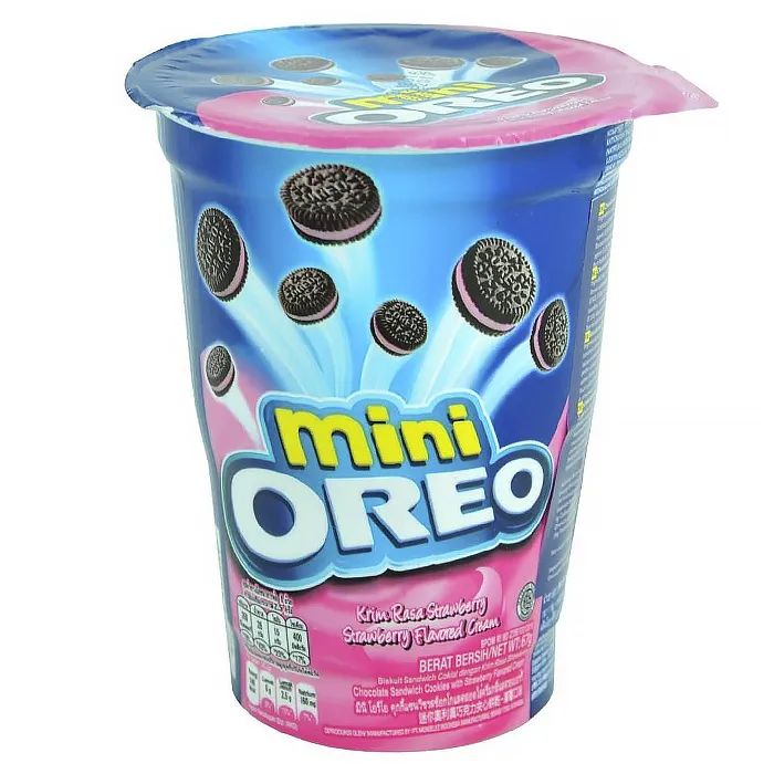 Печенье Oreo Mini Strawberry, 61,3 г