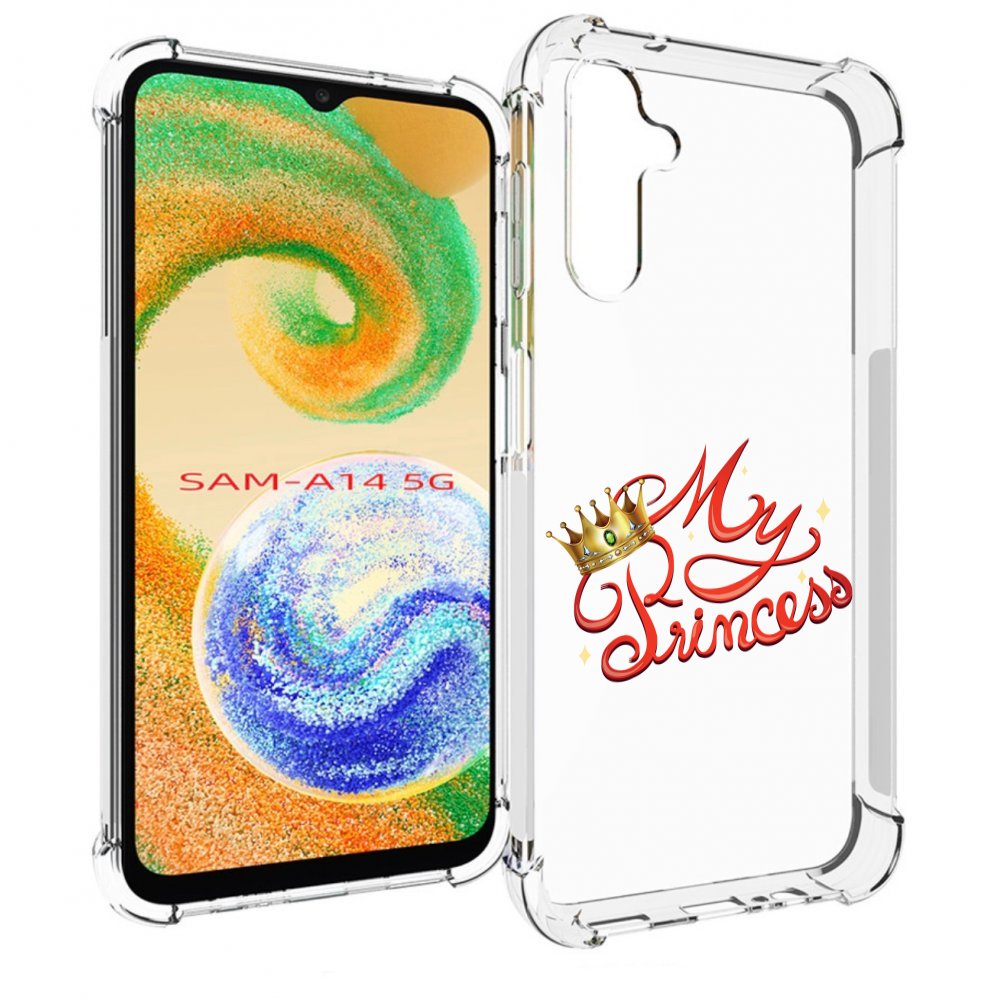 

Чехол MyPads моя-принцесска детский для Samsung Galaxy A14 5G, Прозрачный, Tocco