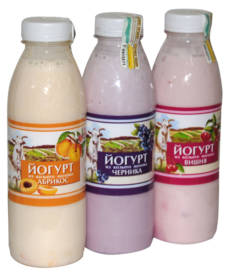 

Йогурт Сибирские продукты вишня, из козьего молока, 3,5%, 500 г