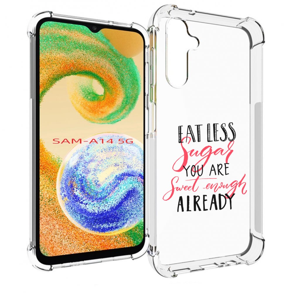

Чехол MyPads мотивация-цитаты для Samsung Galaxy A14 5G, Прозрачный, Tocco