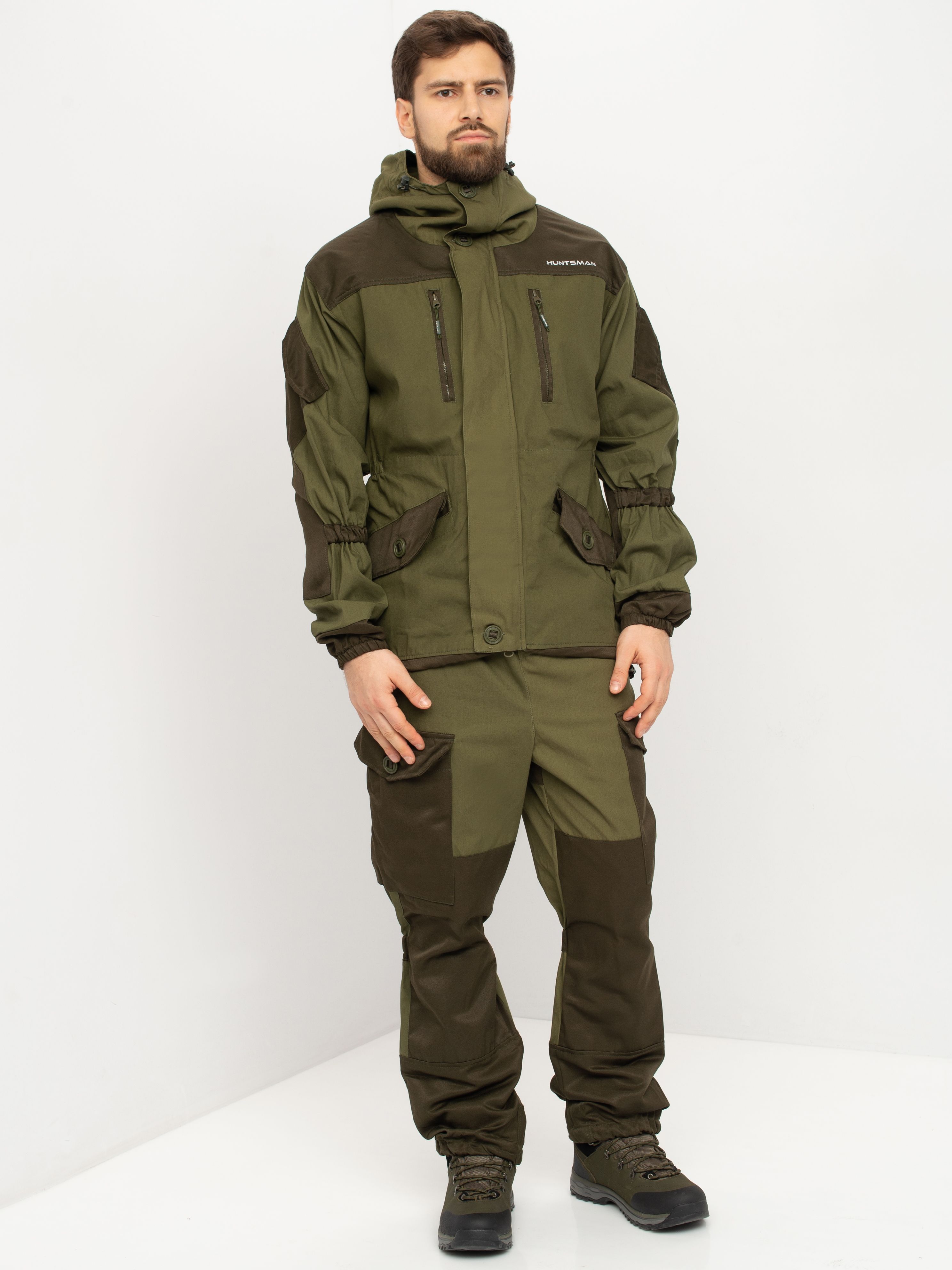 

Костюм летний Huntsman Горка-5 ткань Палатка/ Грета цвет Хаки 52-54/182-188, Горка-5