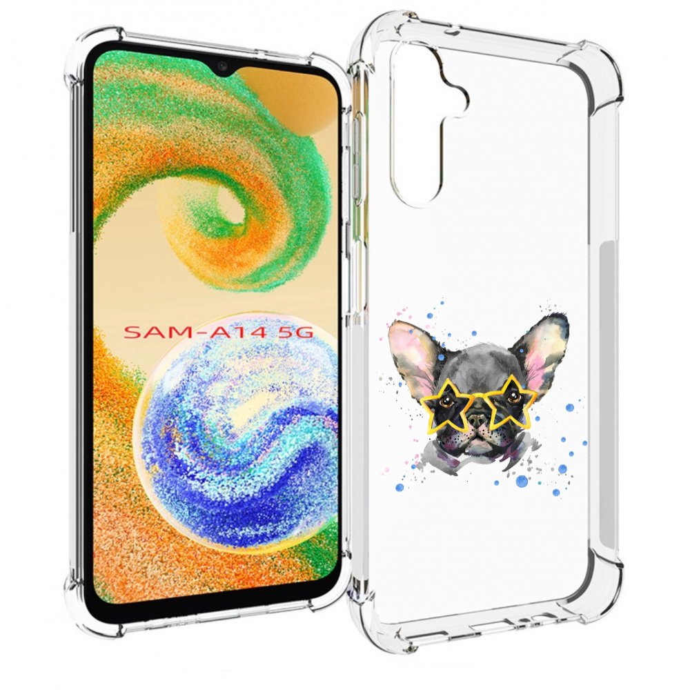 

Чехол MyPads буля в очках для Samsung Galaxy A14 5G, Прозрачный, Tocco