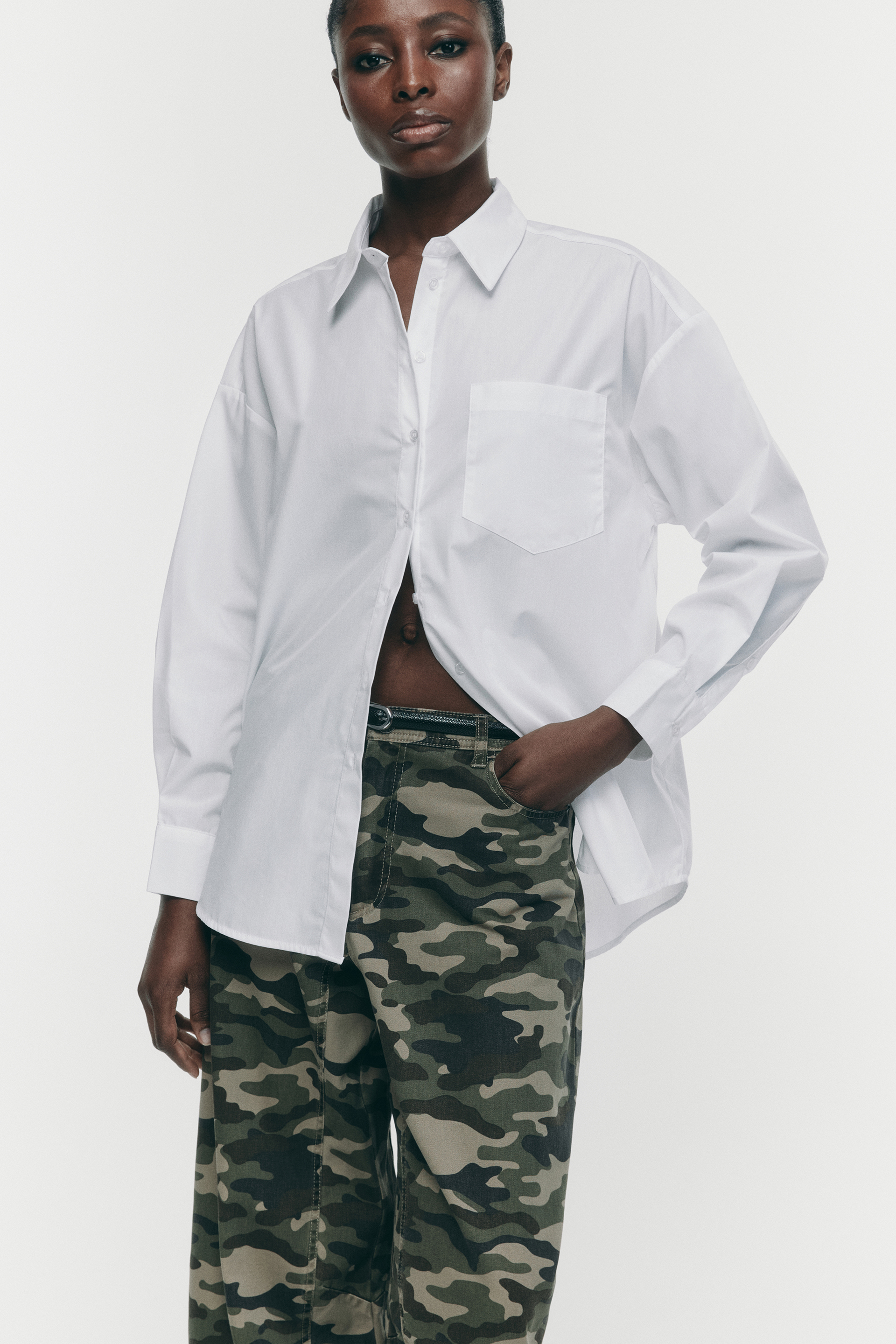 

Рубашка женская Befree HARVARD8 белая XS, Белый, HARVARD8