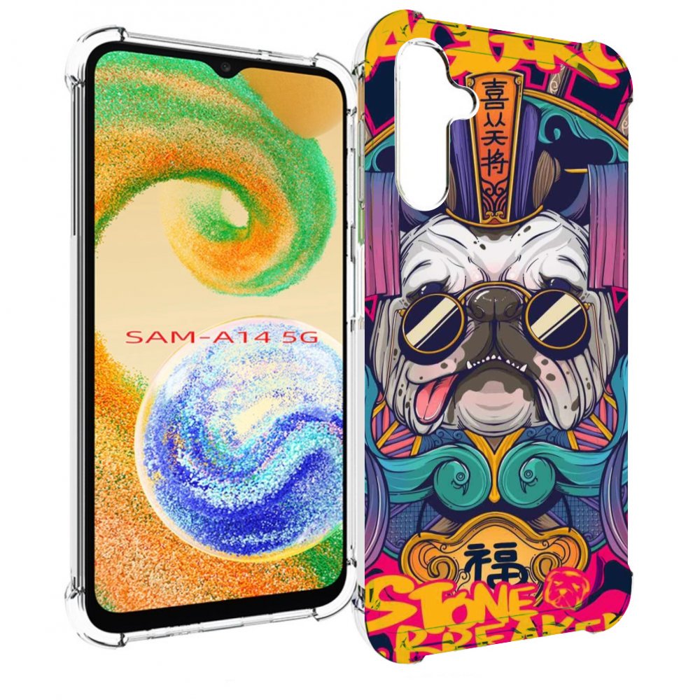 

Чехол MyPads мопс агро яркая для Samsung Galaxy A14 5G, Прозрачный, Tocco