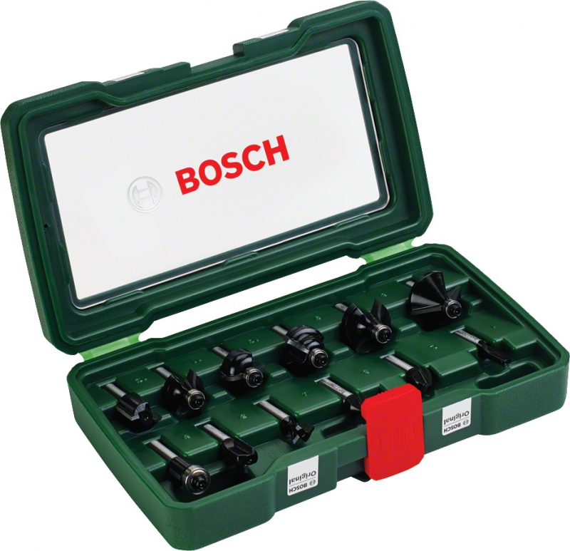 

Набор твердосплавных фрез 8мм-хвостовик Promoline 12шт 2.607.019.466 BOSCH
