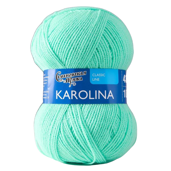 

Пряжа Karolina (Каролина) 100% акрил 438м/100гр весна NEW (10899), Пряжа для вязания "Karolina"