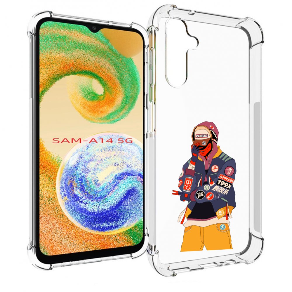 

Чехол MyPads модник для Samsung Galaxy A14 5G, Прозрачный, Tocco