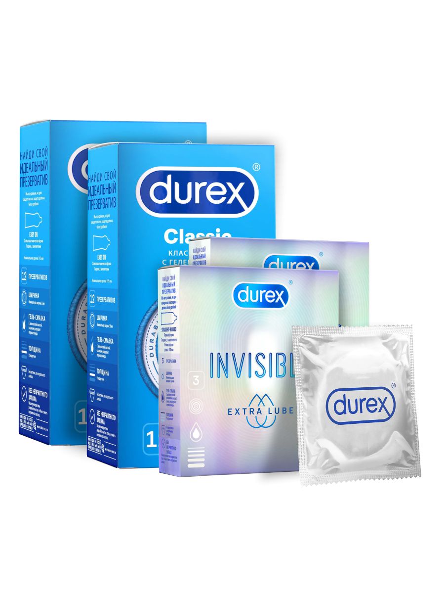 Durex invisible extra lube