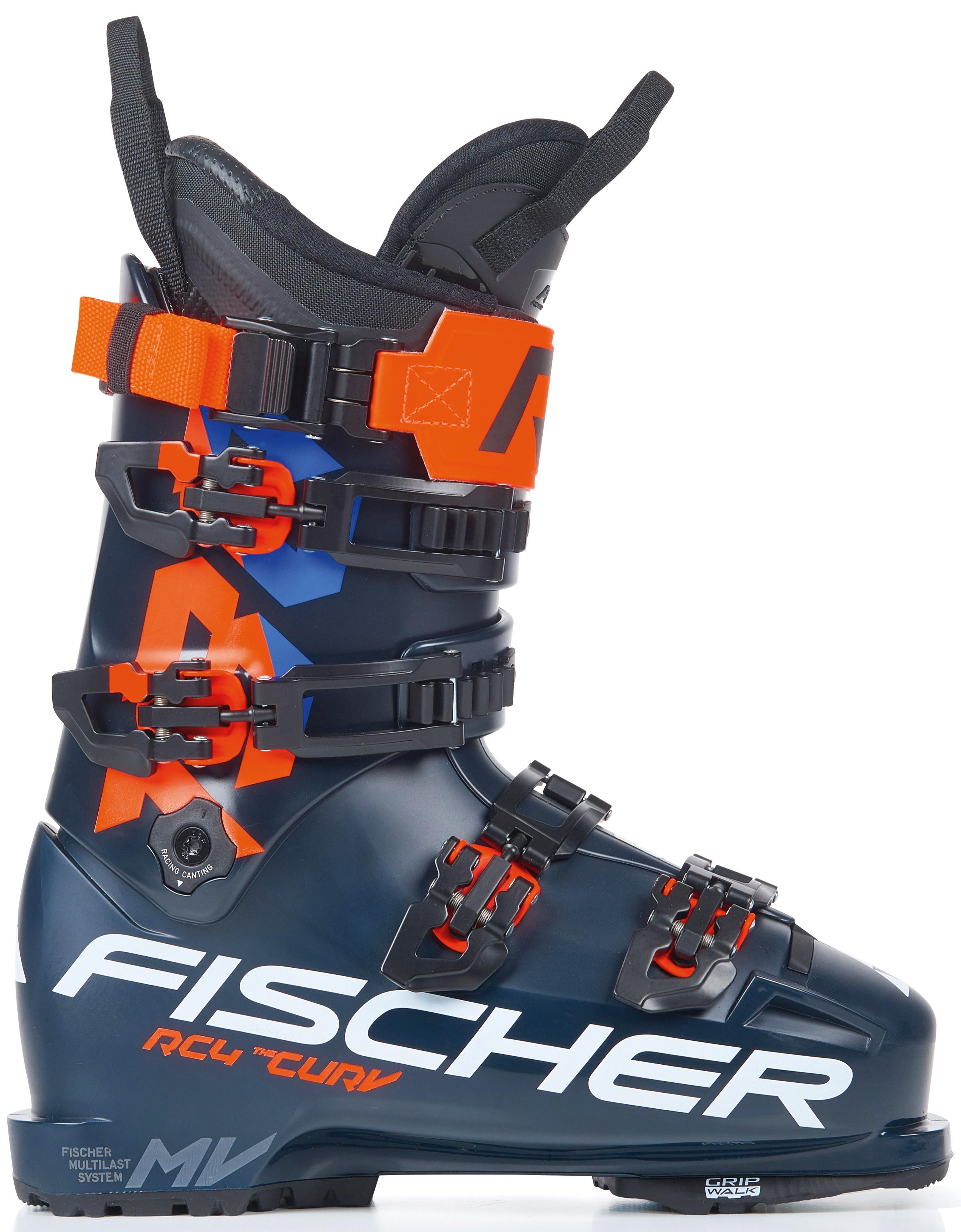 фото Горнолыжные ботинки fischer 2021-22 rc4 the curv 130 vacuum walk dark blue (см:29,5)