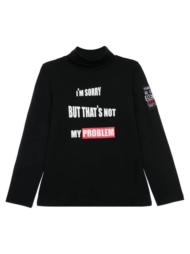 

Водолазка детская PlayToday 32121235, черный, р. 134, 32121235