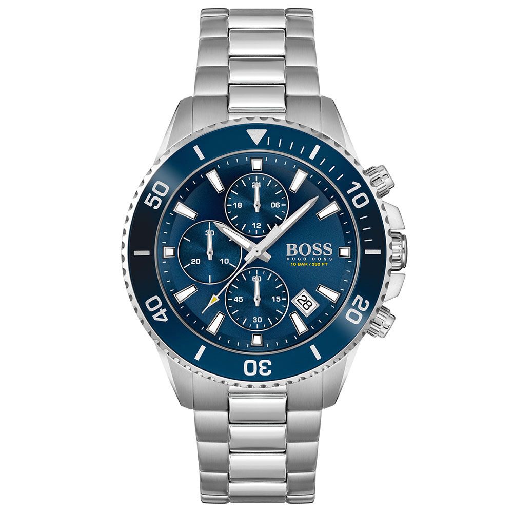 

Наручные часы унисекс HUGO BOSS HB1513907 серебристые, HB1513907