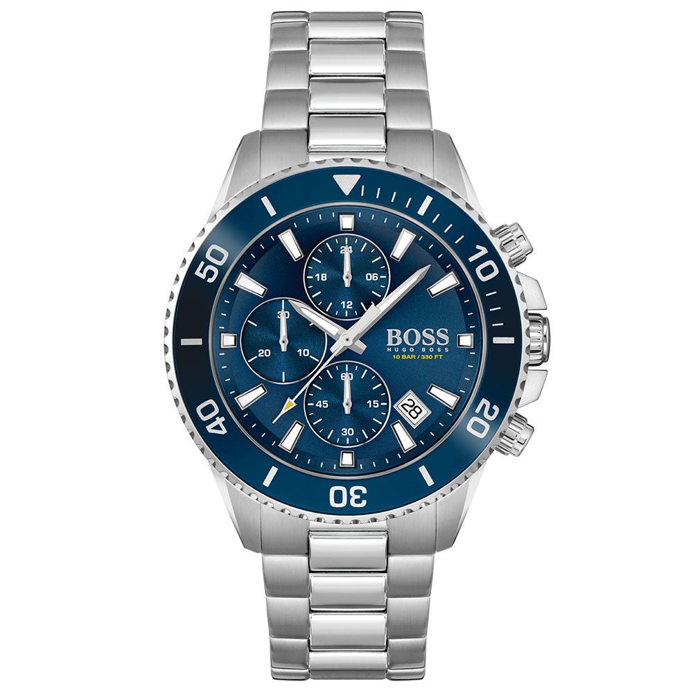 Наручные часы унисекс HUGO BOSS HB1513907 серебристые