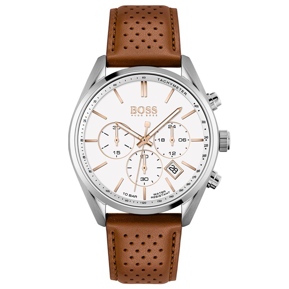 

Наручные часы унисекс HUGO BOSS HB1513879 коричневые, HB1513879
