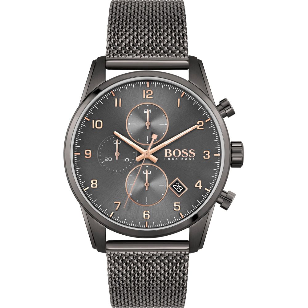 

Наручные часы унисекс HUGO BOSS HB1513837 черные, HB1513837