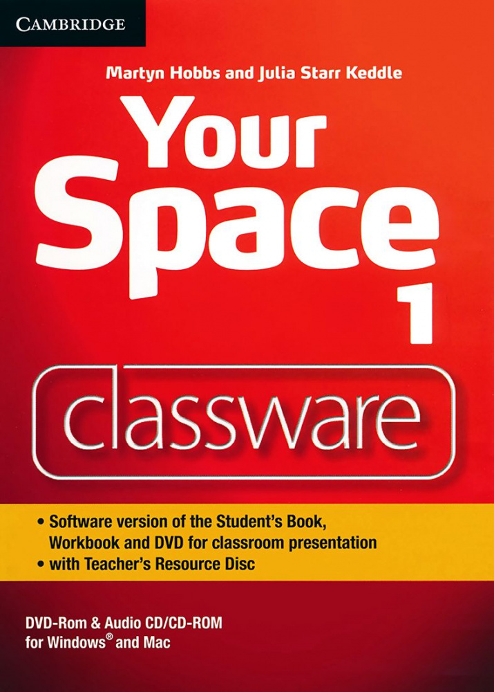 

Книга Your Space 1 Classware DVD-ROM with Teacher's Resource Disc