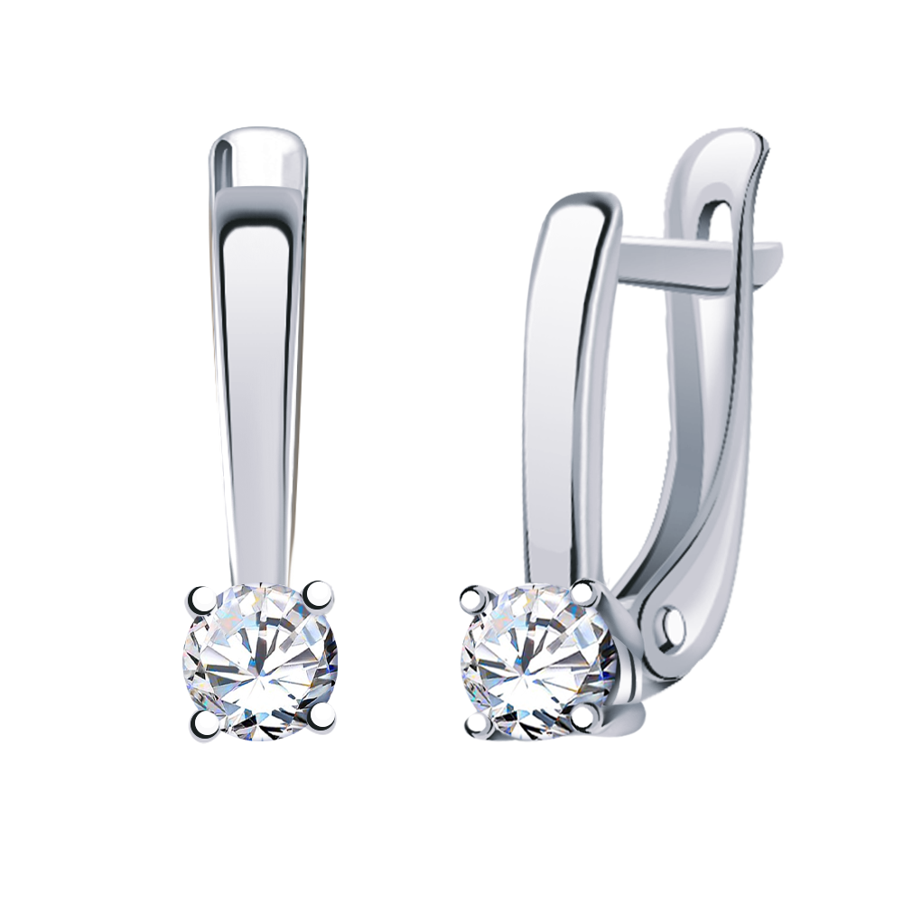

Серьги из красного золота Golden Eagle б2907, фианит, б2907