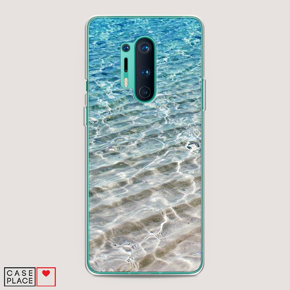 

Чехол Awog на OnePlus 8 Pro / ВанПлас 8 Pro "Волны 10", Голубой, 151050-4
