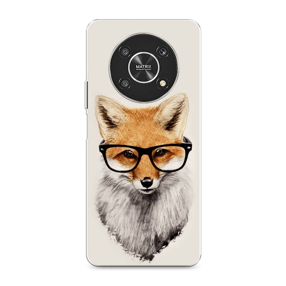 

Чехол Awog на Honor X9 4G/Magic4 Lite 4G "Лиса в очках", Разноцветный, 6108650-10
