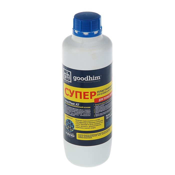 

Суперпластификатор для теплого пола Goodhim InterPlast АТ, 1 л