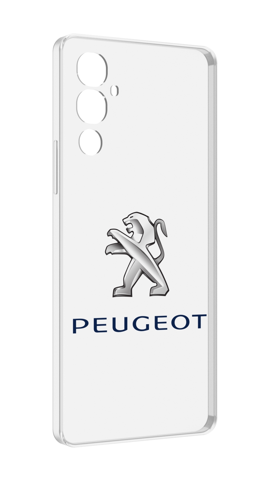 

Чехол MyPads peugeot-3 мужской для Tecno Pova 4, Прозрачный, Tocco