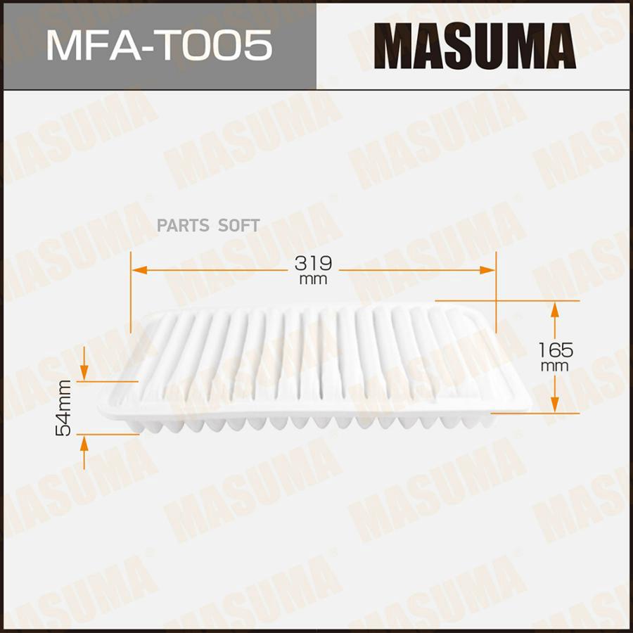 

Фильтр воздушный MASUMA mfat005