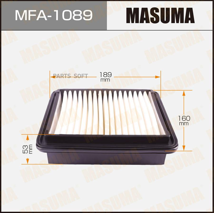 

Фильтр воздушный MASUMA mfa1089