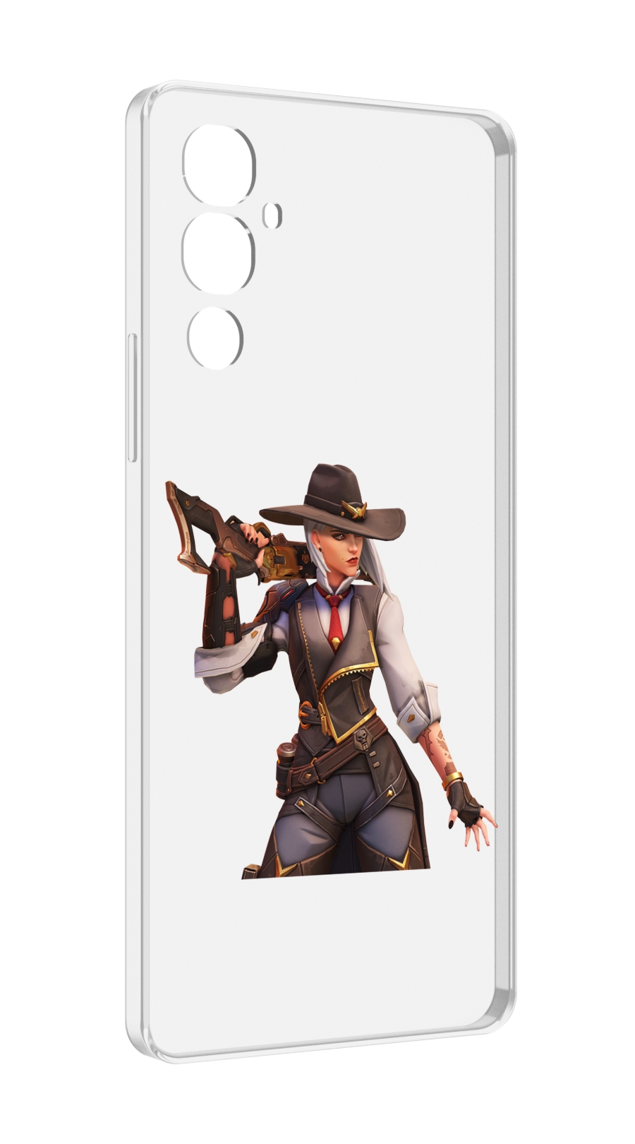 

Чехол Mypads Overwatch Для Tecno Pova 4, Прозрачный, Tocco