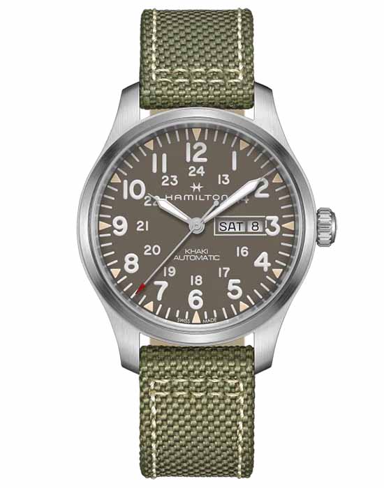 

Наручные часы мужские Hamilton H70535081 хаки, H70535081