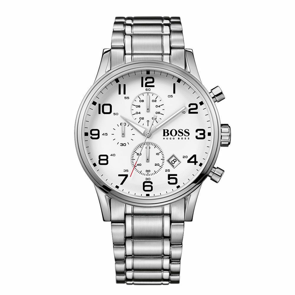 Наручные часы унисекс HUGO BOSS HB1513182 серебристые