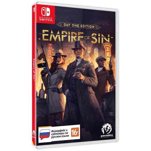 фото Игра empire of sin издание первого дня для nintendo switch paradox interactive