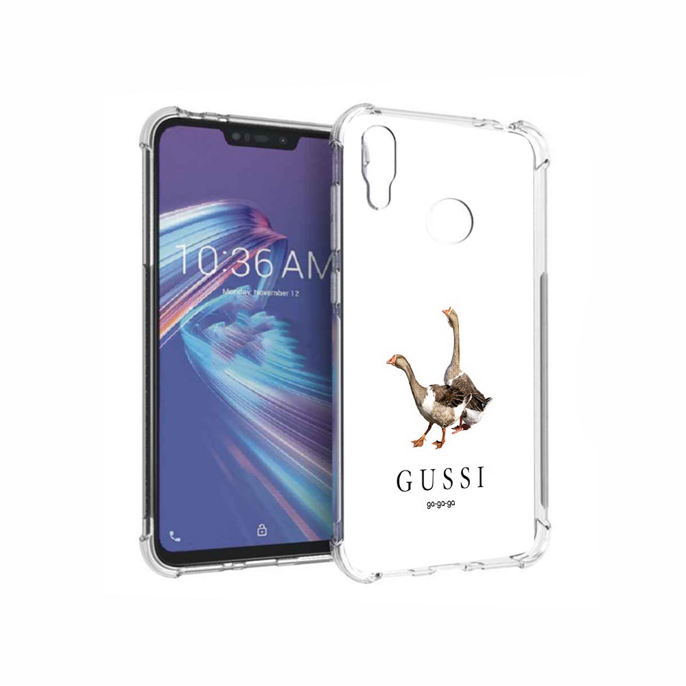 

Чехол MyPads Tocco для Asus ZenFone Max M2 (ZB633KL) Гусси бренд, Прозрачный, Tocco