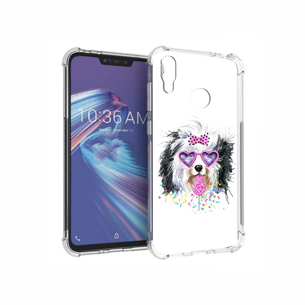 

Чехол MyPads Tocco для Asus ZenFone Max M2 (ZB633KL) пушистик, Прозрачный, Tocco