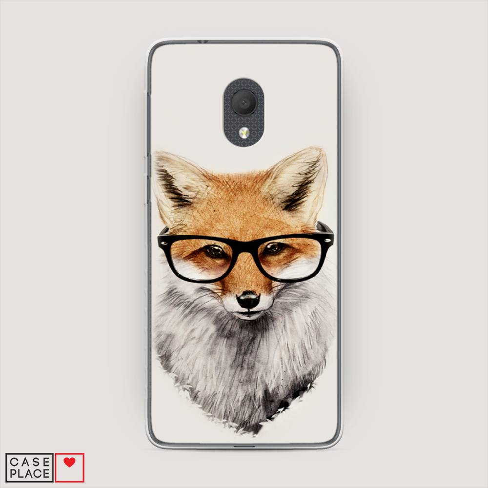 

Чехол Awog на Alcatel 1C 5003D (2019) / Алкатель 1C 5003D (2019) "Лиса в очках", 170650-10