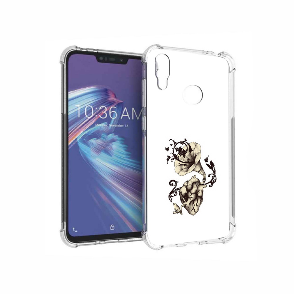 

Чехол MyPads Tocco для Asus ZenFone Max M2 (ZB633KL) Граммофон, Прозрачный, Tocco