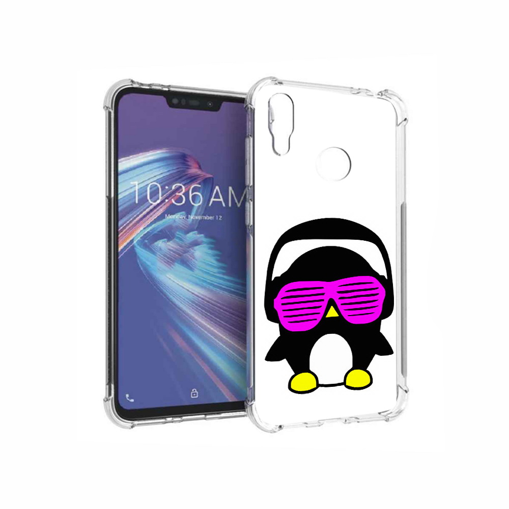 

Чехол MyPads Tocco для Asus ZenFone Max M2 (ZB633KL) пингвин, Прозрачный, Tocco