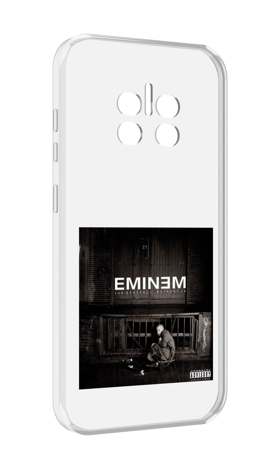 

Чехол Mypads The Marshall Mathers Lp для Doogee V11, Прозрачный, Tocco